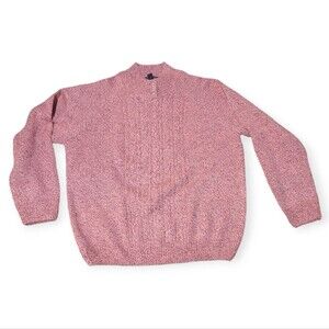 Karen Scott Womens Sweater Pink XL
